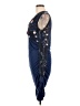 Unbranded Graphic Blue Cocktail Dress Size L - photo 5