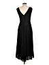 Vince. 100% Polyester Solid Black Cocktail Dress Size 10 - photo 2
