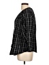 Old Navy Black 3/4 Sleeve Button-Down Shirt Size L - photo 5