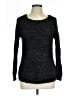 Frenchi Tweed Black Pullover Sweater Size L - photo 1