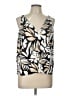 Old Navy 100% Polyester Ivory Sleeveless Blouse Size L - photo 1