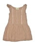 Peek... 100% Rayon Tan Dress Size 4 - 5 - photo 1