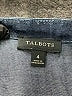 Talbots 100% Cotton Solid Blue Casual Dress Size 4 - photo 7