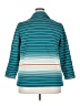 JCPenney Stripes Teal Blazer Size 20 - photo 2