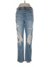 oasis Hearts Blue Jeans Size 11 - photo 1