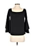 Banana Republic Black 3/4 Sleeve Top Size S - photo 1