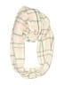 Unbranded Plaid Ivory Pink Scarf One size - photo 1