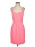 Gianni Bini Solid Pink Cocktail Dress Size 4 - photo 1