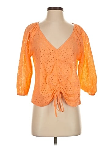 Sanctuary 3/4 Sleeve Blouse (view 1)