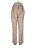 Shein Houndstooth Brown Casual Pants Size L - photo 1