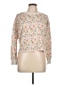 Alya Ivory Long Sleeve T-Shirt Size L - photo 1