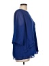 STACEES Blue 3/4 Sleeve Blouse Size 12 (estimated) - photo 4