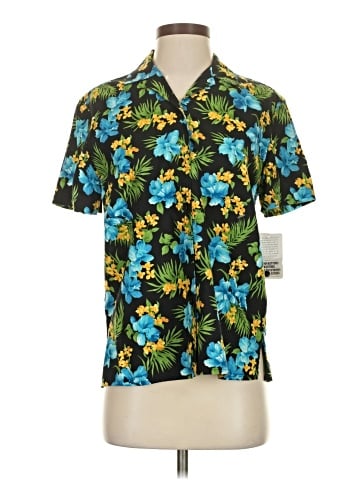 Jones New York Short Sleeve Button-Down Shirt (view 1)