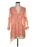 Outback Red 100% Polyester Orange 3/4 Sleeve Blouse Size S - photo 1
