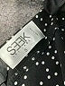 SEEK The Label Polka Dots Black Shorts Size S - photo 3