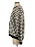 Cyrus Houndstooth Silver Pullover Sweater Size S - photo 5