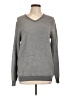 Calvin Klein Chevron-herringbone Gray Pullover Sweater Size L - photo 1