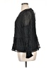 Ann Taylor LOFT 100% Polyester Black Long Sleeve Blouse Size XL - photo 5