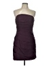 Liz Fields 100% Polyester Burgundy Cocktail Dress Size 10 - photo 1