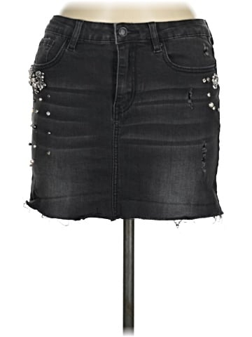 Angel Kiss Denim Skirt (view 1)