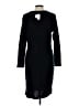 Aerin Black Casual Dress Size L - photo 2