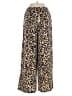 Catherine Malandrino Animal Print Gold Casual Pants Size S - photo 2