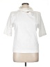 Zara White Short Sleeve Blouse Size XL - photo 1