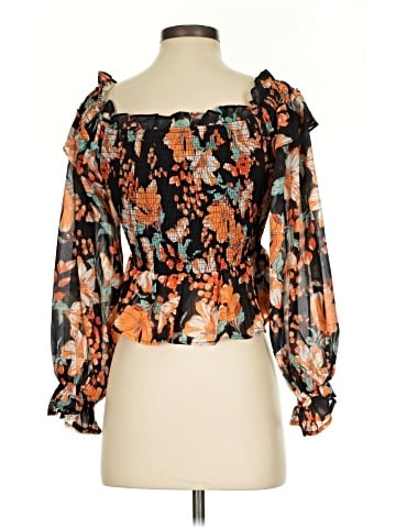 Flying Tomato 3/4 Sleeve Blouse (view 2)