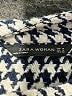 Zara Houndstooth Blue Poncho Size M - photo 7