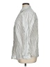 Zara Stripes Ivory Long Sleeve Button-Down Shirt Size XL - photo 5