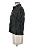 Perry Ellis 100% Rayon Polka Dots Black Short Sleeve Blouse Size S - photo 5