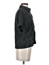 Perry Ellis 100% Rayon Polka Dots Black Short Sleeve Blouse Size S - photo 4