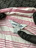 Old Navy 100% Cotton Stripes Pink Long Sleeve Button-Down Shirt Size L - photo 7