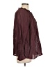 Torrid Burgundy Long Sleeve Blouse Size Lg Plus (0) - photo 4