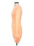 Zara Solid Orange Cocktail Dress Size XS - photo 5