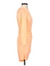 Zara Solid Orange Cocktail Dress Size XS - photo 4