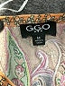 GiGio 100% Rayon Tan Short Sleeve Blouse Size M - photo 7