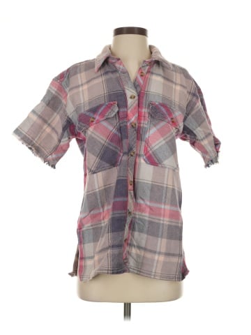 We the Free Short Sleeve Button-Down Shirt (view 1)