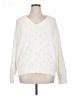 Express Polka Dots White Pullover Sweater Size XL - photo 1