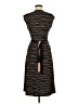 BCBGMAXAZRIA Tweed Black Brown Cocktail Dress Size M - photo 2