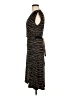 BCBGMAXAZRIA Tweed Black Brown Cocktail Dress Size M - photo 5