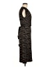 BCBGMAXAZRIA Tweed Black Brown Cocktail Dress Size M - photo 4