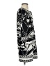 BCBGMAXAZRIA Graphic Gray Casual Dress Size XXS - photo 4