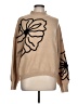 Unbranded Floral Tan Pullover Sweater Size L (estimated) - photo 1