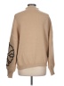 Unbranded Floral Tan Pullover Sweater Size L (estimated) - photo 2