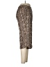 Solitaire 100% Rayon Print Brown Casual Pants Size M - photo 4