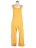 Everlane 100% Linen Solid Yellow Jumpsuit Size 2 - photo 1