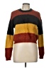 Cotton Emporium Color Block Brown Pullover Sweater Size L - photo 1
