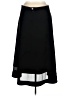 Manon Baptiste 100% Polyester Solid Black Formal Skirt Size EU 48 / US 16 - photo 2