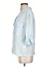 J.Crew Blue 3/4 Sleeve Button-Down Shirt Size 4 - photo 5